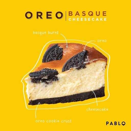 Oreo Basque Cheese Cake  